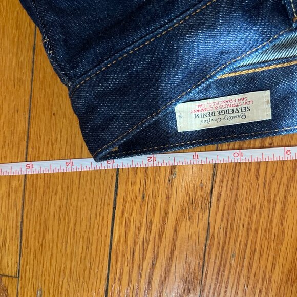 Levi's 501 original Selvedge Jeans Size 26 - Picture 5 of 8